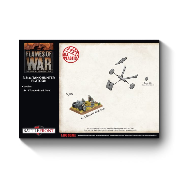 Flames of War: 3.7cm Tank-hunter Platoon (GBX204)