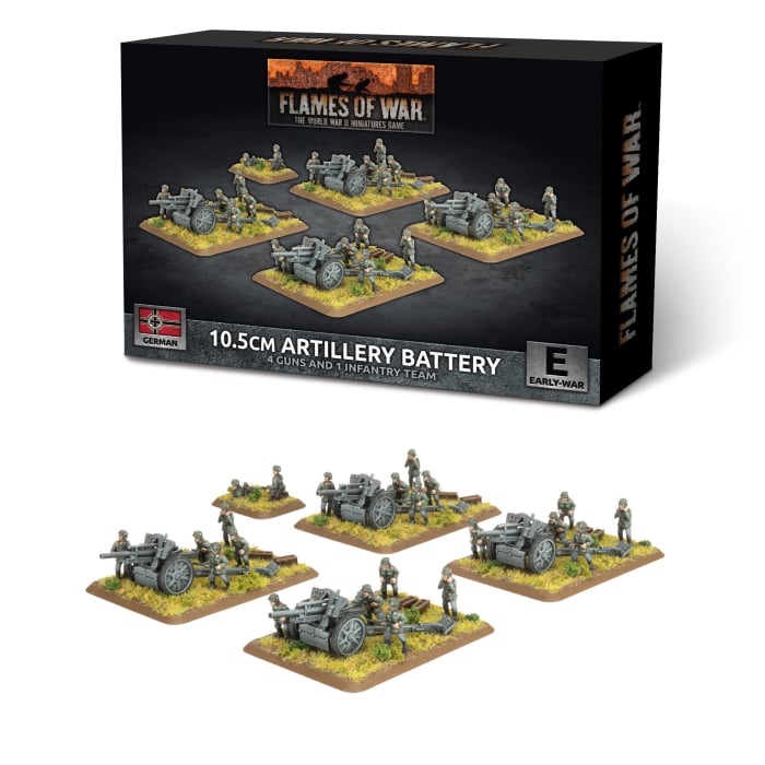 Flames of War: 10.5cm Artillery Battery (GBX205)