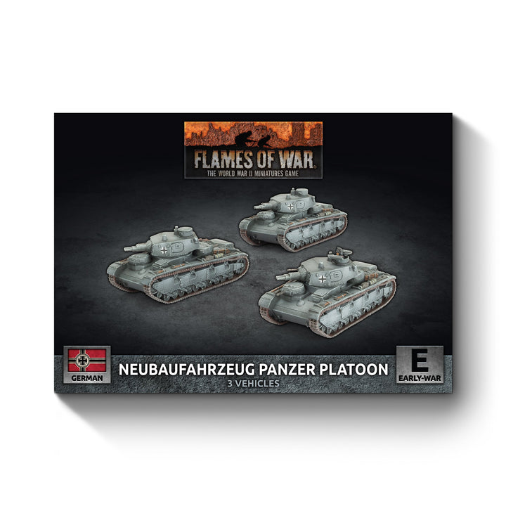 Flames of War: Neubaufahrzeug Panzer Platoon (GBX208)