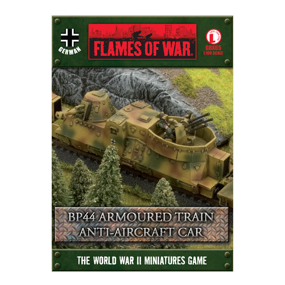Flames of War: BP44 Armoured Train Anti-aircraft Car (GBX65)