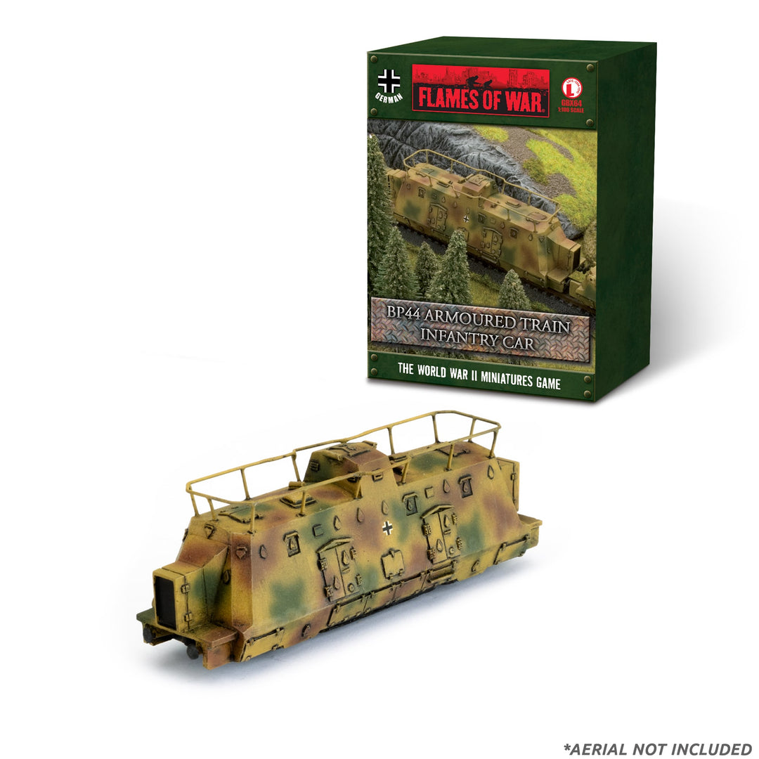 Flames of War: BP44 Armoured Train Infantry Car (GBX64)
