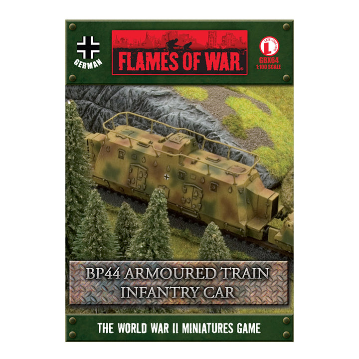 Flames of War: BP44 Armoured Train Infantry Car (GBX64)