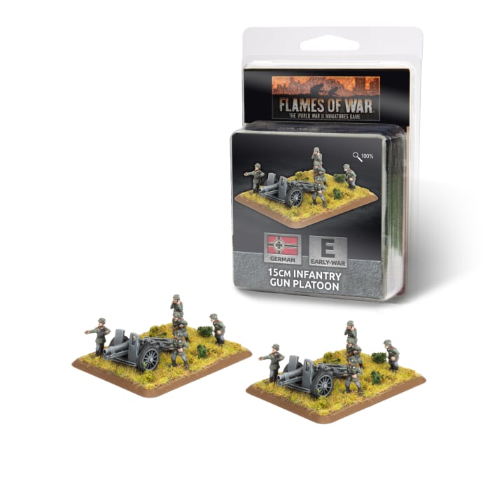 Flames of War: 15cm Infantry Gun Platoon (GE582)