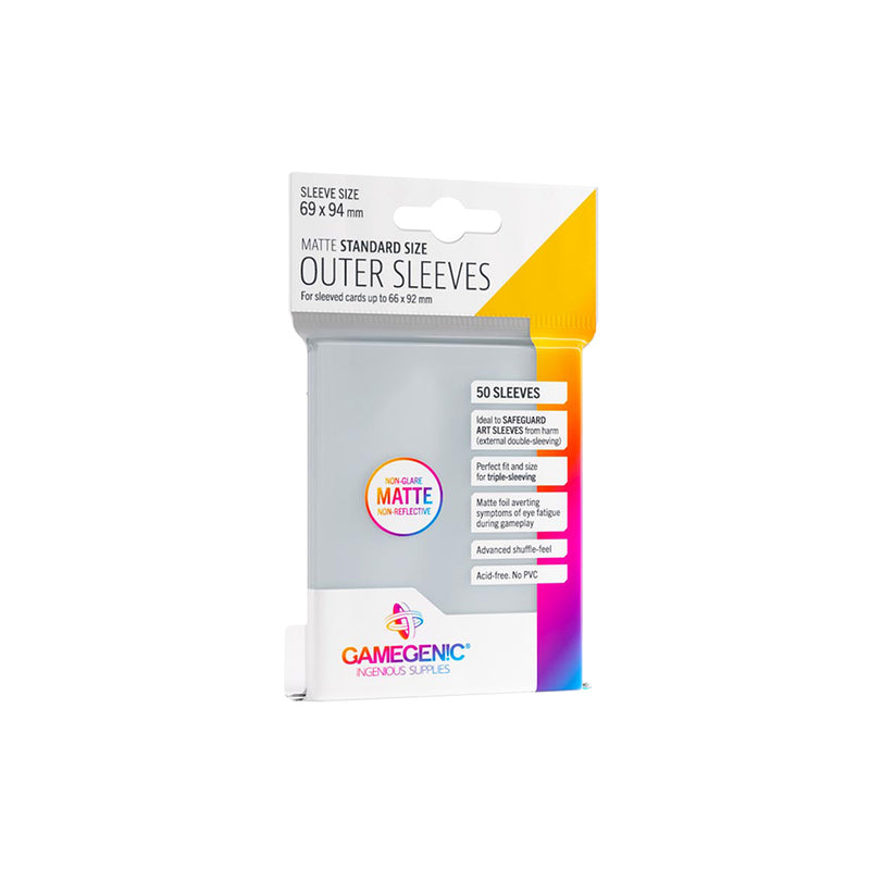 Gamegenic Outer Sleeves Matte Standard Size