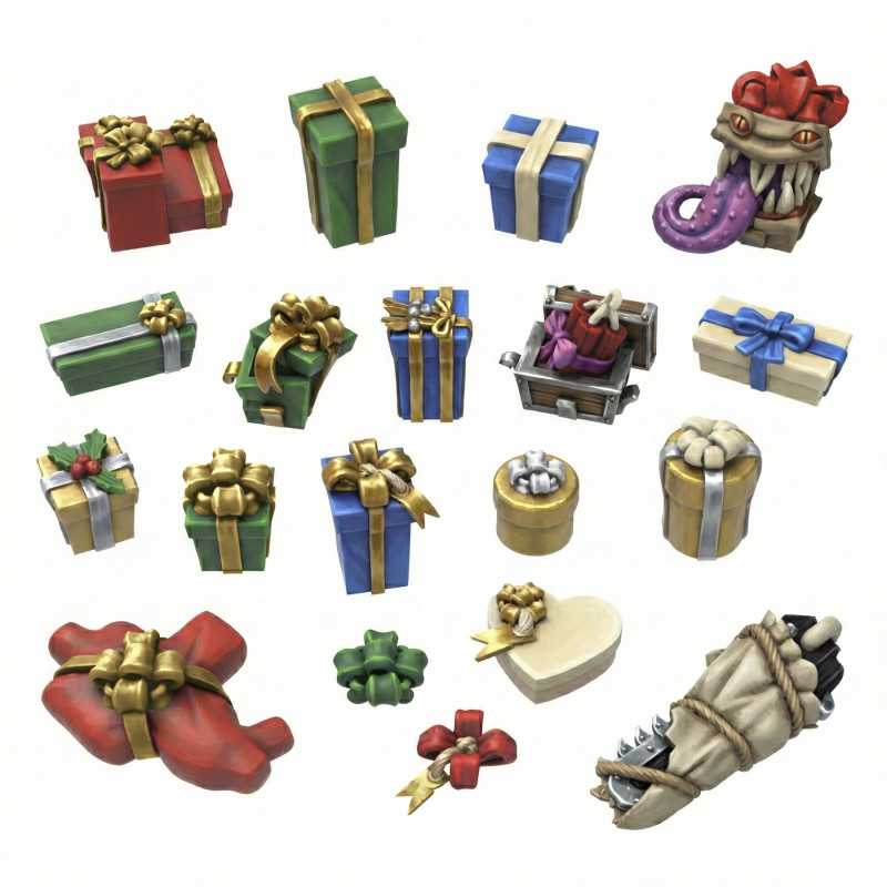 Gift Boxes 1:48-1:35 (Green Stuff World)
