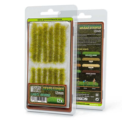 Grass Strips 12 mm - Light Green (Green Stuff World)