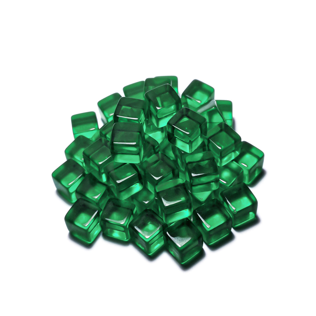 Green Cube tokens 8mm (Green Stuff World)