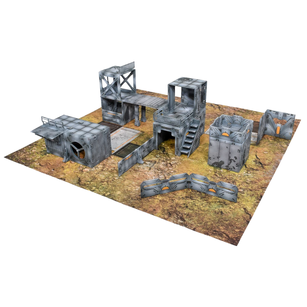 Halo: Flashpoint - Deluxe Buildable 3D Terrain Set