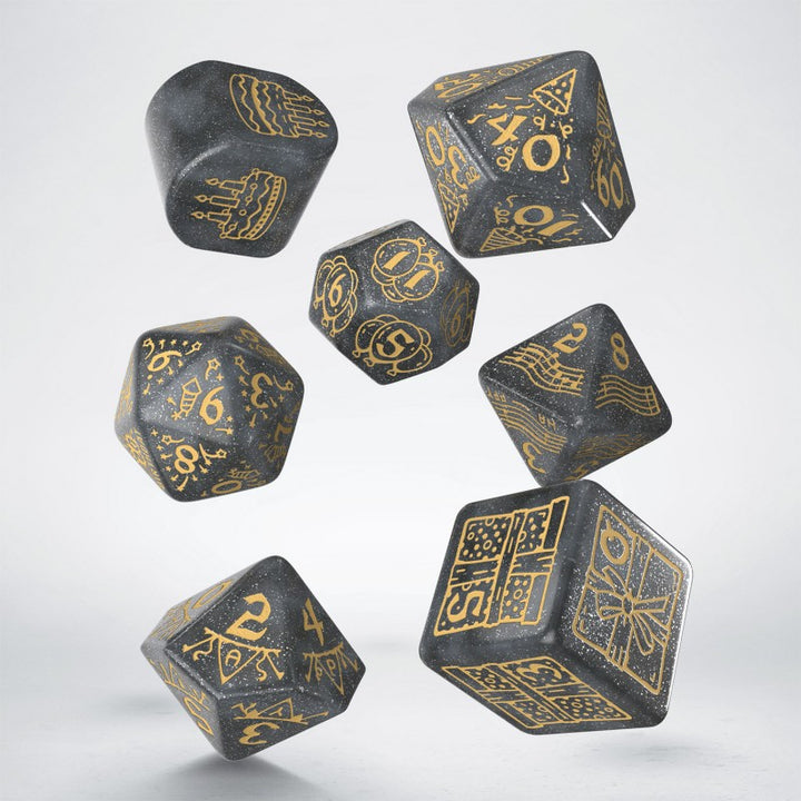 Happy Birthday Dice Set: Confetti (Q-Workshop) (RHPB03)