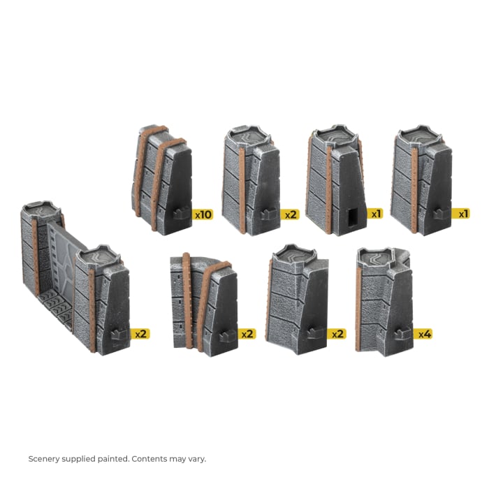 HexTech: Trinity City - Fortress Walls (HEXT30)