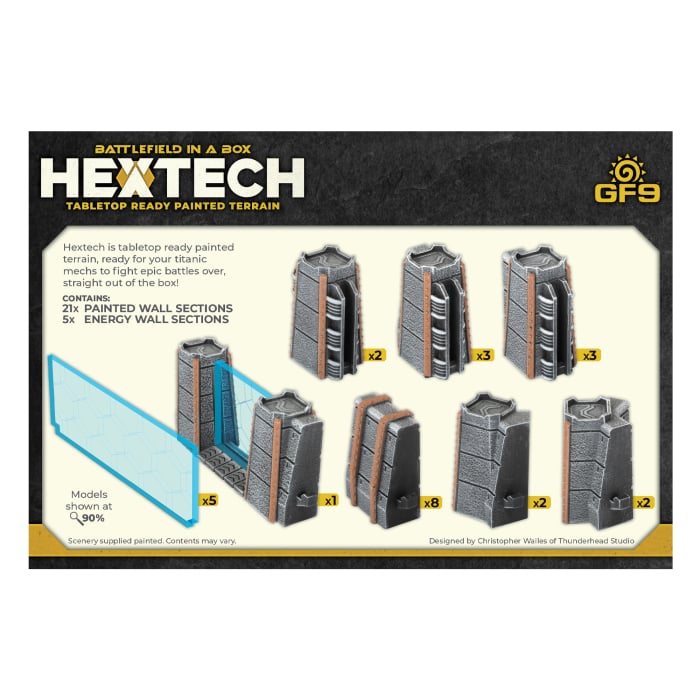 HexTech: Trinity City - Energy Walls (HEXT31)