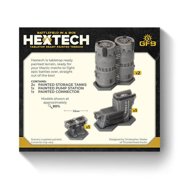 HexTech: Industrial Fluidworks - Small Storage Tanks (HEXT40)