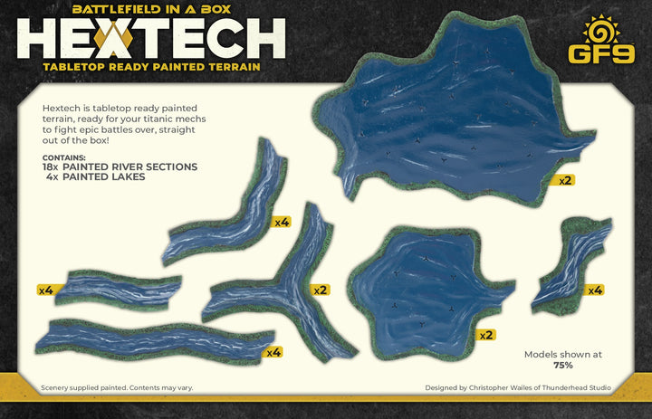 HexTech: Grasslands - Rivers and Lakes (HEXT57)
