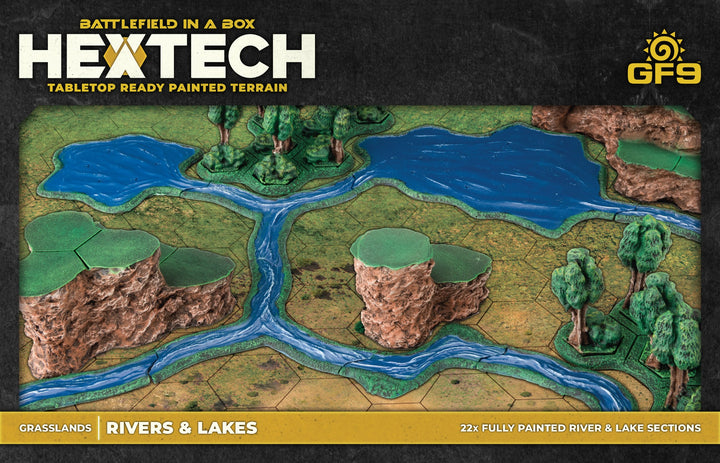 HexTech: Grasslands - Rivers and Lakes (HEXT57)