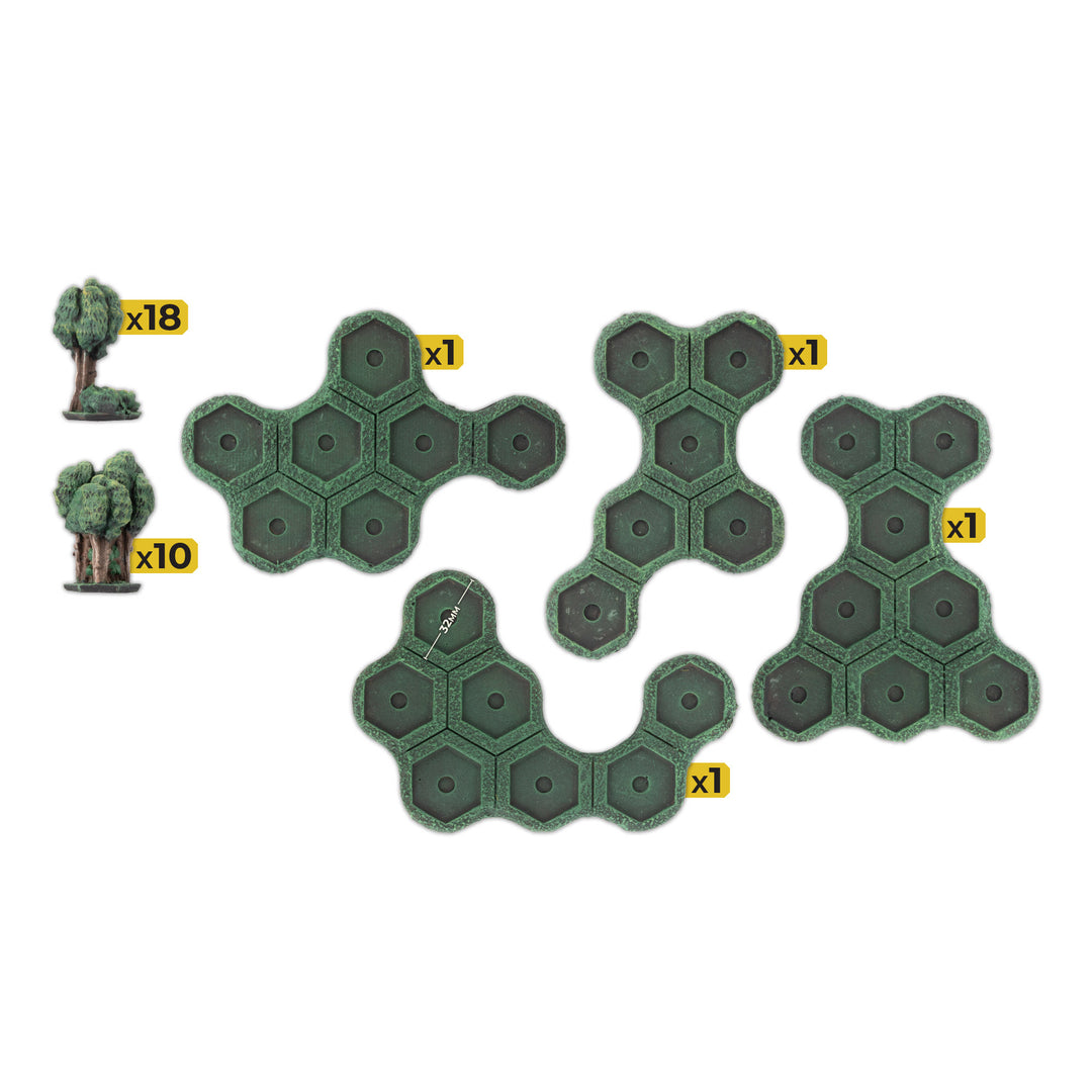 HexTech: Grasslands Light and Heavy Woods (HEXT58)