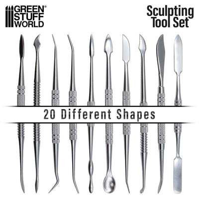 10x Sculpting Tools (Green Stuff World)