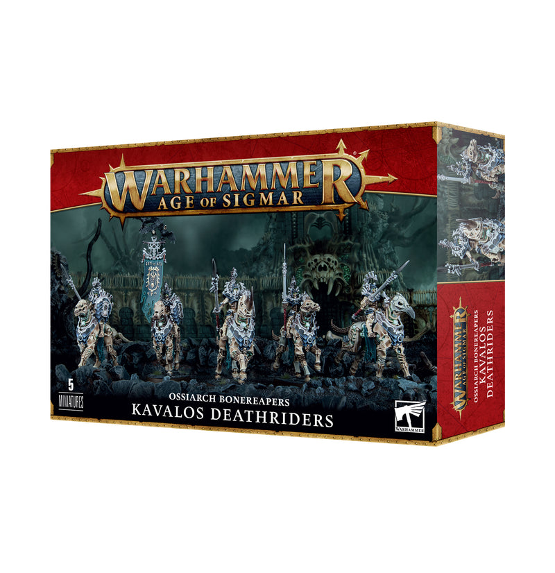 Warhammer Age of Sigmar: Ossiarch Bonereapers - Kavalos Deathriders