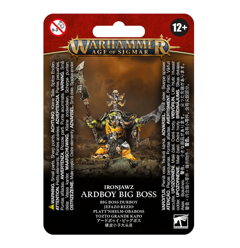 Warhammer Age of Sigmar: Ironjawz - Ardboy Big Boss