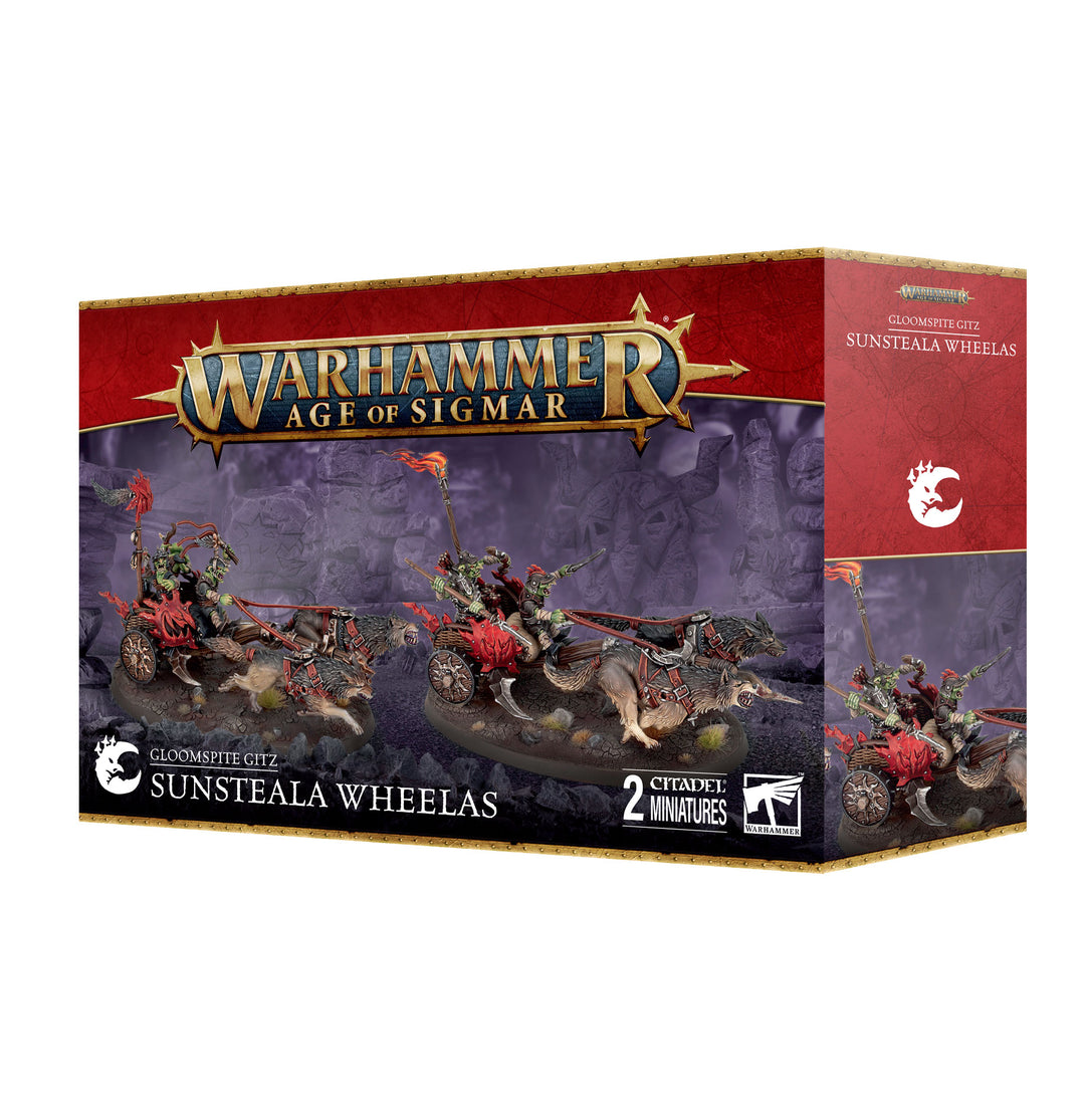 Warhammer Age of Sigmar: Gloomspite Gitz - Sunsteala Wheelas