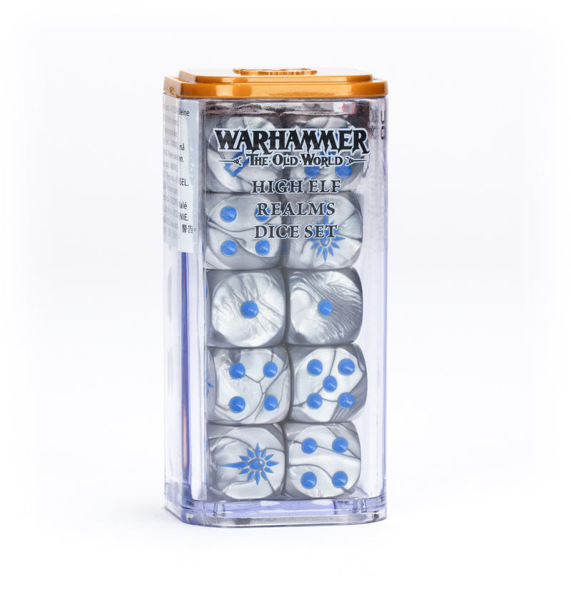 Warhammer: The Old World - High Elf Realms Dice Set