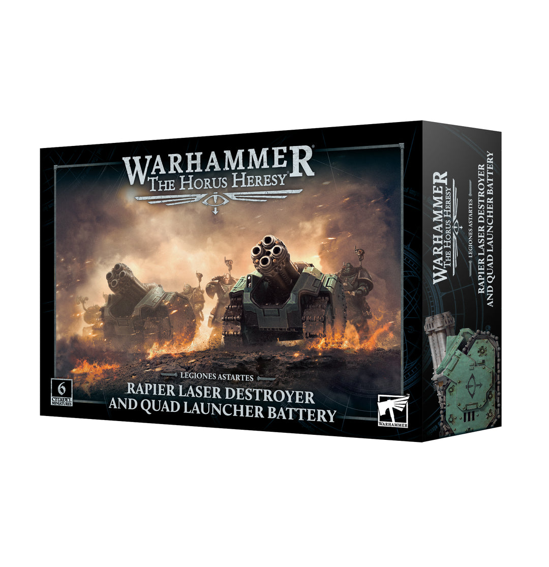 Warhammer Horus Heresy: Rapier Laser Destroyer and Quad Launcher Battery