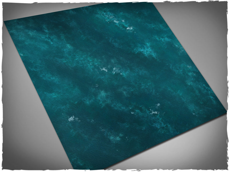 Gaming mat - Icy Waters (120x120 cm) (Deep-Cut Studio)