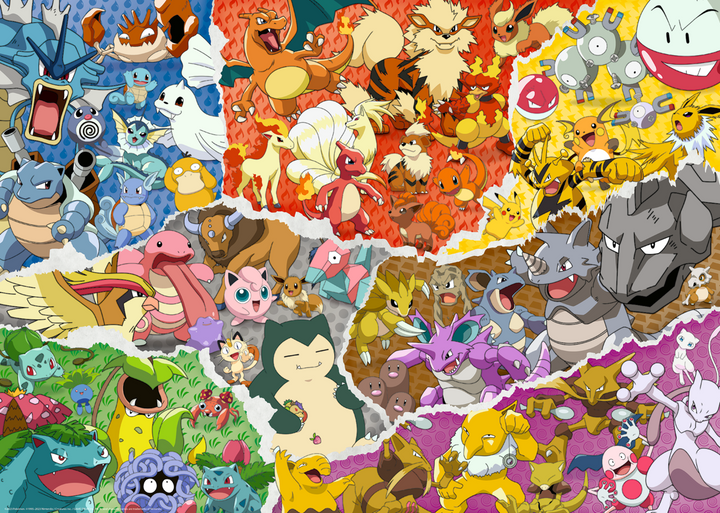 Pokémon Adventure (1000 brikker)