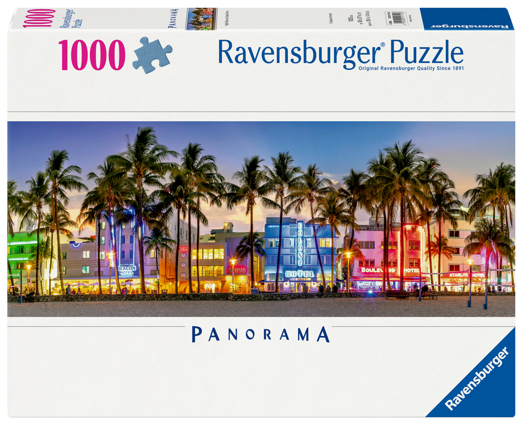 Night Glow on Ocean Drive (1000 brikker)
