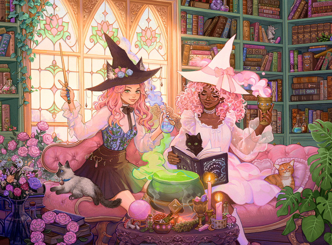 Enchanting Library (200 brikker, XXL)