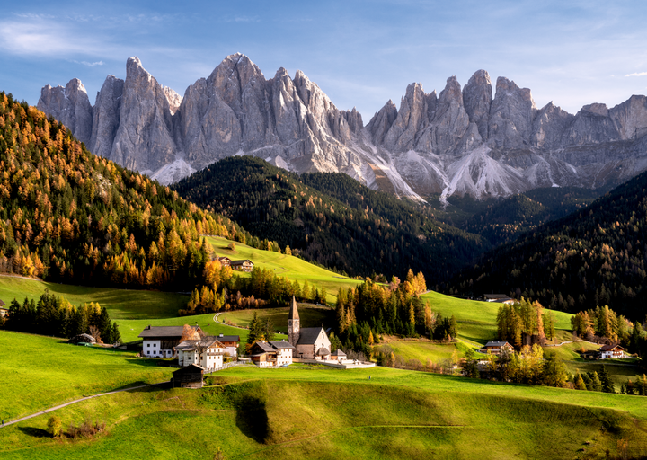 Dolomites in Autumn (1000 brikker)
