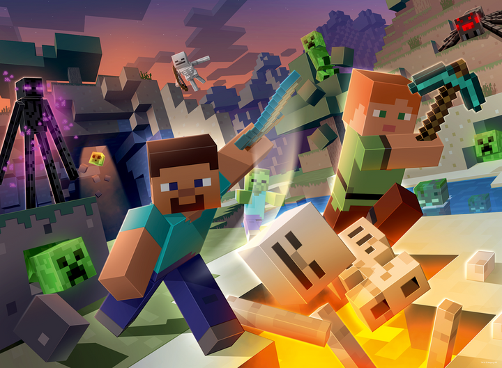 Monster Minecraft (100 brikker)