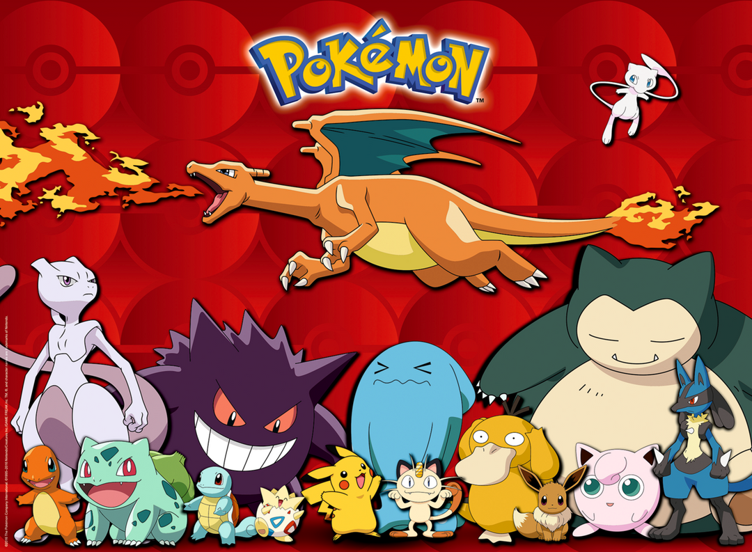 My favorite Pokémon (100 brikker)