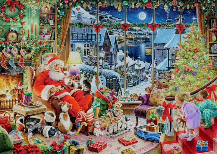 Santa Takes a Break (1000 brikker)