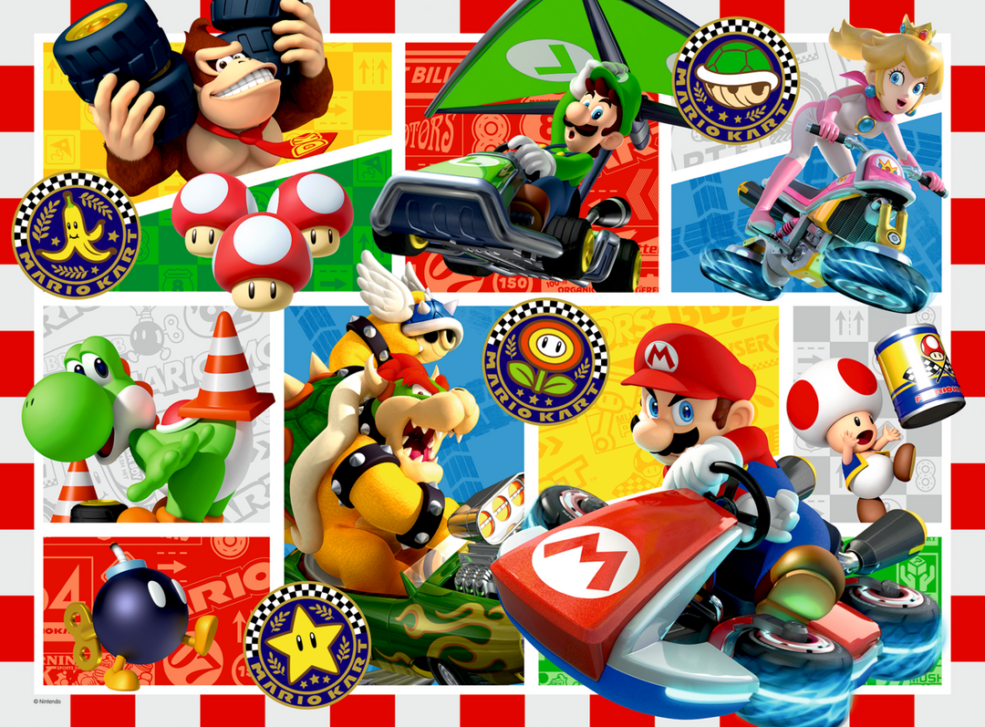 Fun with Mario Kart! (150 brikker, XXL)