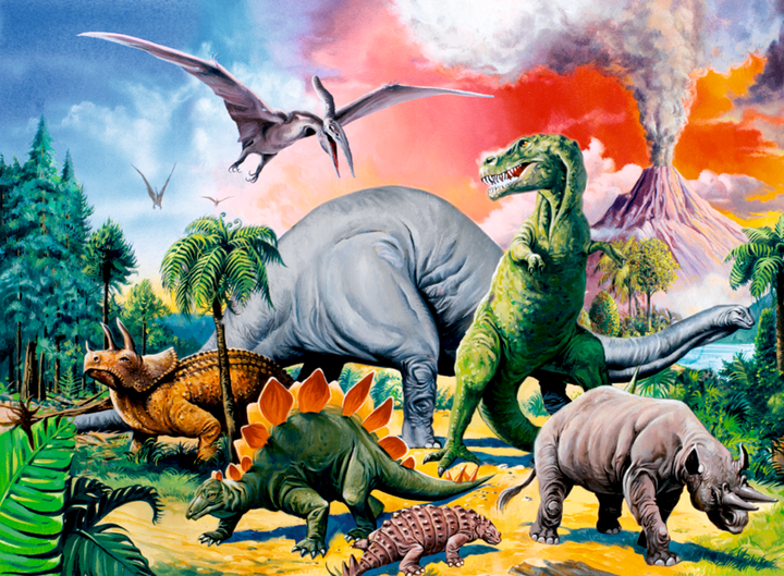 Among the Dinosaurs (100 brikker)
