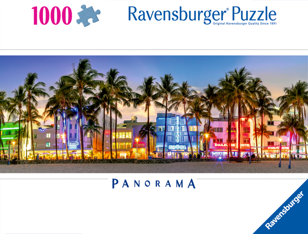 Night Glow on Ocean Drive (1000 brikker)