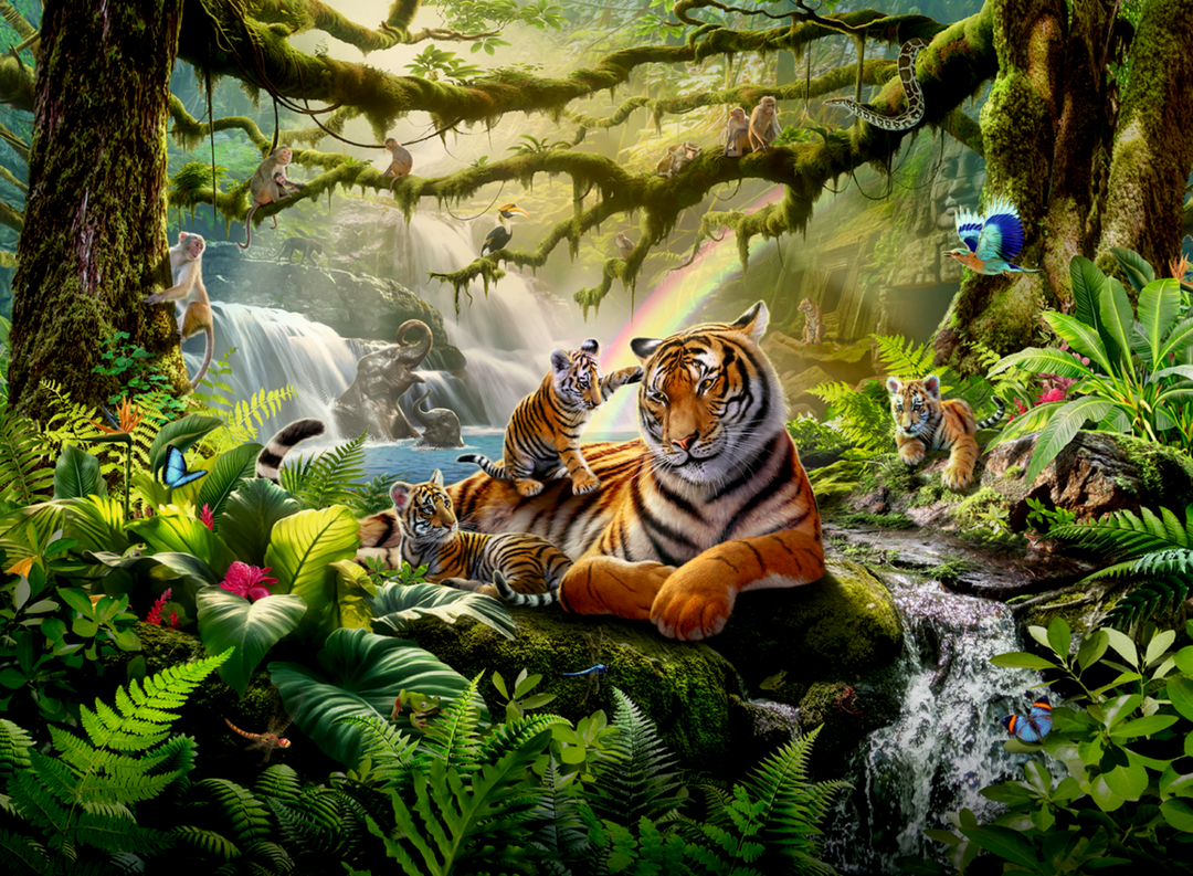 Jungle Wildlife Wonders (300 brikker)
