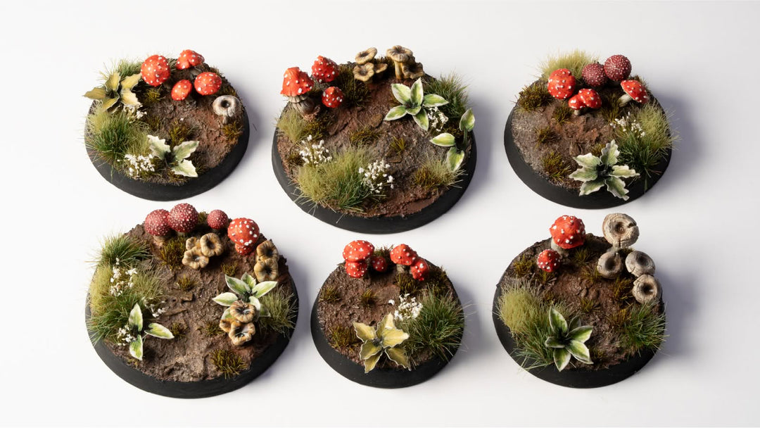 GamersGrass Basing Bits, Forest Mushrooms