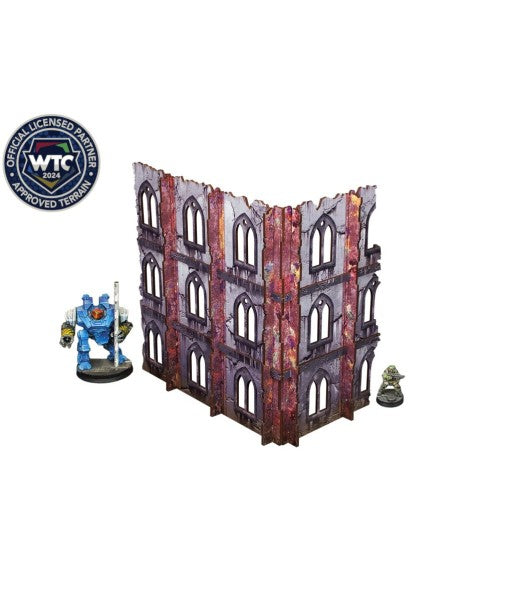 Imperial Walls High (1) PREPAINTED (Micro Art Studio)