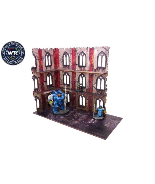 Imperial Walls High Red (1) PREPAINTED (Micro Art Studio)