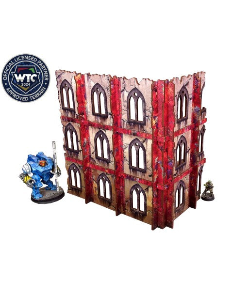 Imperial Walls High Red (1) PREPAINTED (Micro Art Studio)