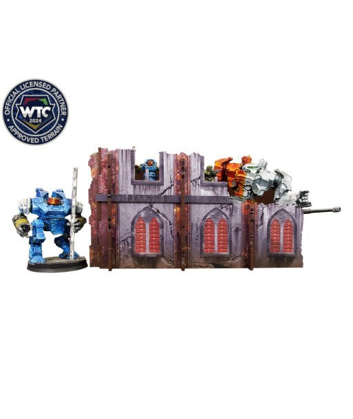 Imperial Walls Low (2) PREPAINTED (Micro Art Studio)