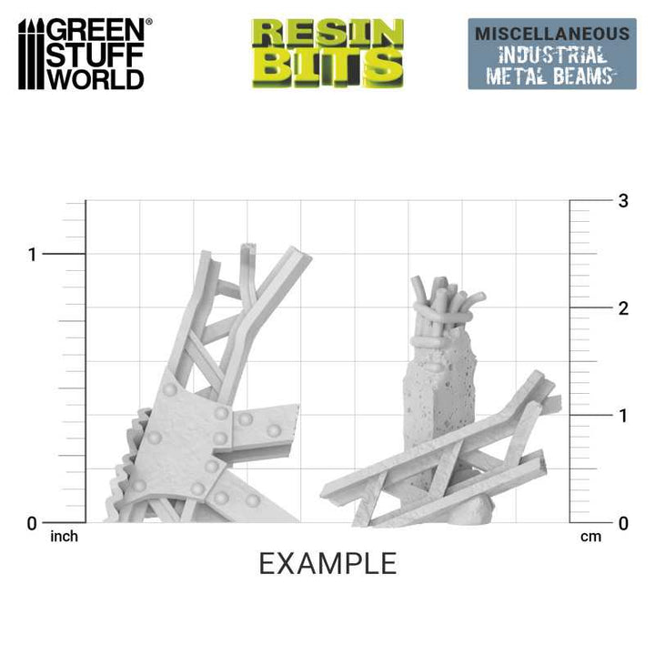 Industrial Metal Beams (Green Stuff World)