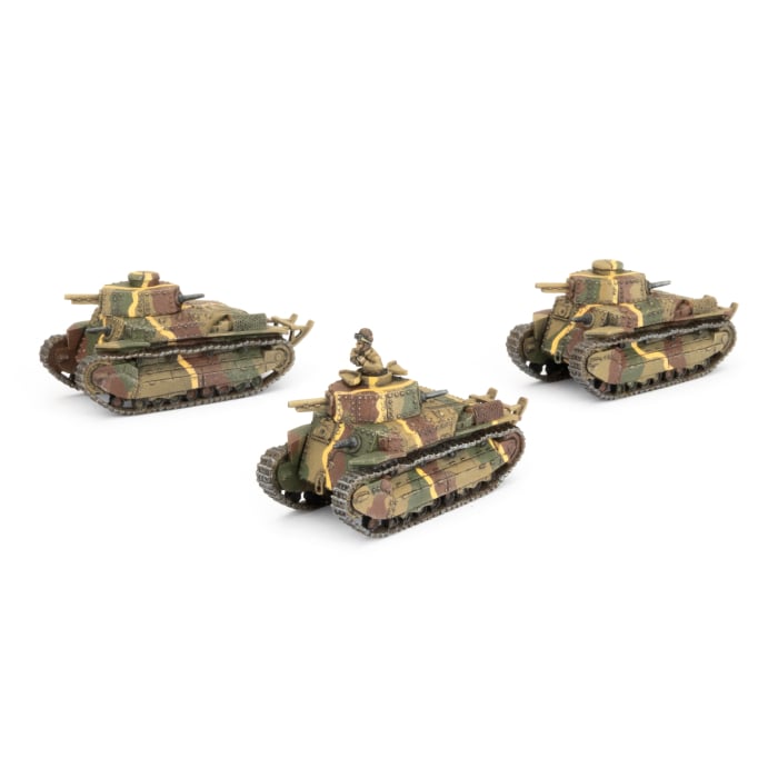 Flames of War: Type 89 Chi-Ro Tank Platoon (JBX11)