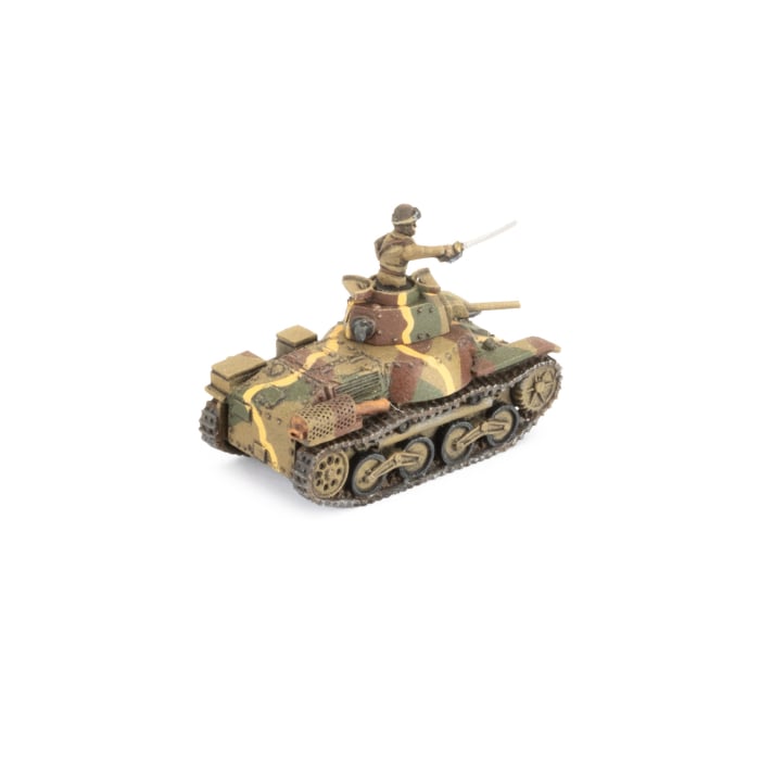Flames of War: Type 95 Ha-Go Light Tank Platoon (JBX12)