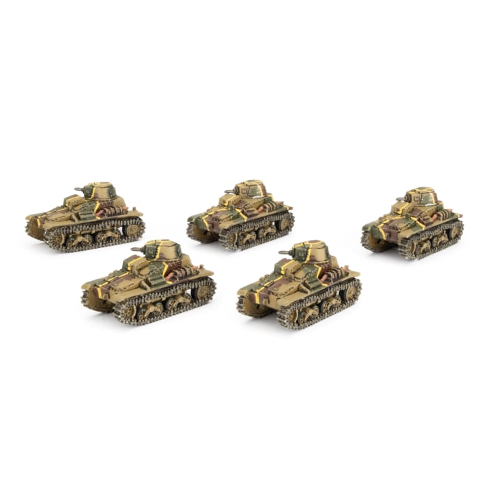Flames of War: Type 94 TK Recon Tankette Platoon (JBX14)