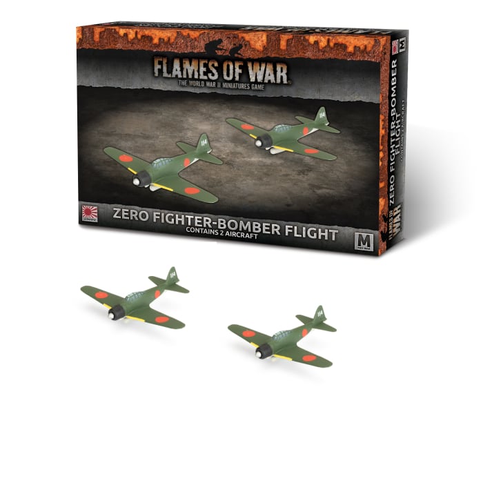 Flames of War: Zero Fighter-Bomber Flight (JBX18)