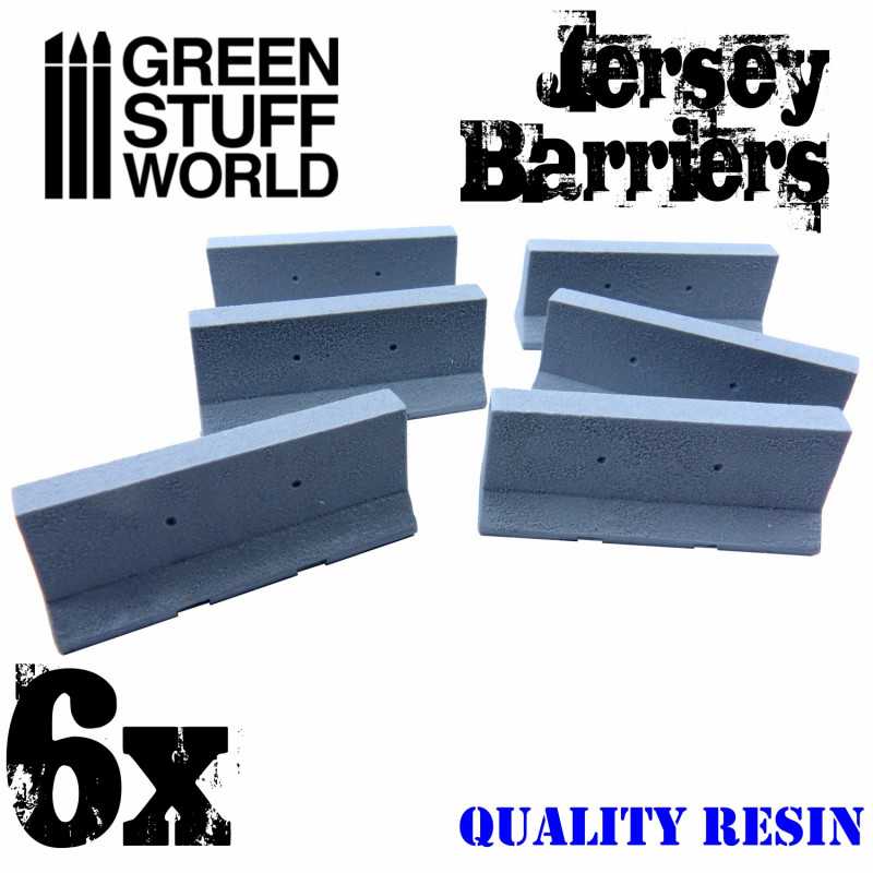 Jersey Barriers (Green Stuff World)