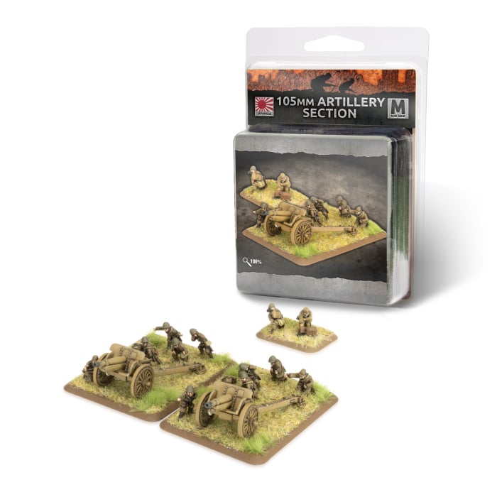 Flames of War: 105mm Field Artillery Section (JP576)