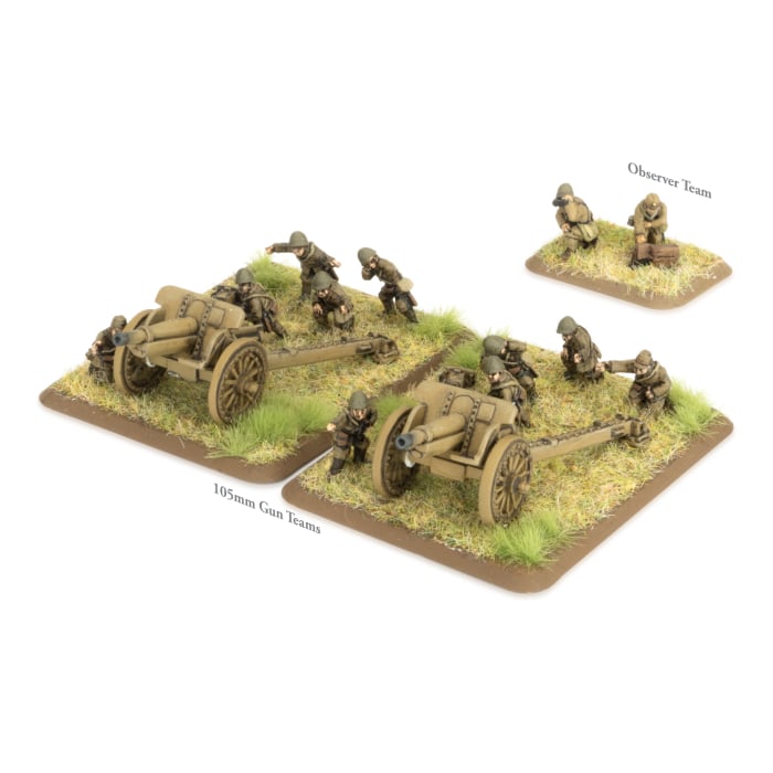 Flames of War: 105mm Field Artillery Section (JP576)
